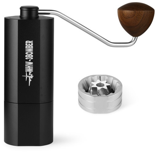 Ручна кавомолка Adder V3 MHW-3BOMBER Manual Grinder, фото 1