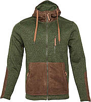 Куртка Orbis Textil Herrenjacke Strick-Fleece 418001-56. 2XL. Зеленый