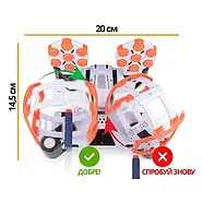 Дитяча гра для двох повітряний тир із 2 бластерами Space Wars BLD Toys стрільба по мішені B3229, фото 4