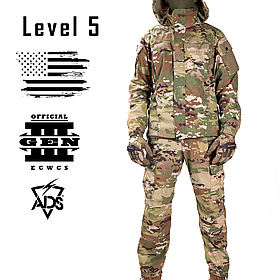 Комплект ECWCS Gen III Level 5, Розмір: Small Regular, Колір: OCP Scorpion, Soft Shell
