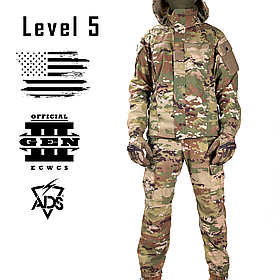 Комплект ECWCS Gen III Level 5, Розмір: Small Short, Колір: OCP Scorpion, Soft Shell