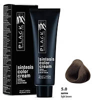 Black Sintesis Color Creme Перманентная крем-краска для волос 5.0 шатен 100мл
