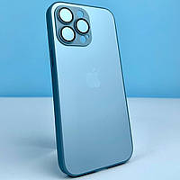 Накладка Silicone Case AG-Glass Box Separate Camera MagSafe IPhone 13