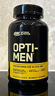 Витамины и минералы Opti-Men - 90 таблеток - Optimum Nutrition (Опти Мен 90 таблеток Оптимум Нутришн) USA