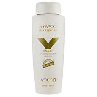 Young Shampoo Black & Green Tea Кислотный шампунь Post Color 300мл