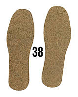 Стельки ВОЙЛОК КИТАЙ для обуви (7mm), войлочные стельки зимние (10 пар)