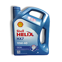 Олива моторна SHELL Helix HX7 Diesel 10W-40 4л