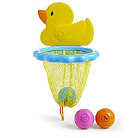 Іграшковий набір для ванни "Duck Dunk" Munchkin 1241201 з трьома м'ячиками, World-of-Toys