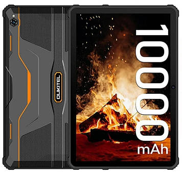 Планшет Oukitel RT1 Orange 4G LTE IP68 IP69K 4/64 GB 10.1" FHD 16MP 10000 mAh