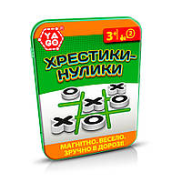 Дорожная игра Крестики-нолики YAGO 40110 магнитная, World-of-Toys