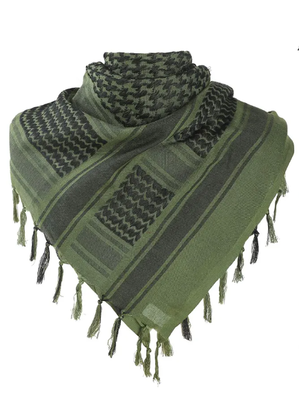 Тактический шарф шемаг Shemagh арафатка оливковый - фото 1 - id-p2005591444