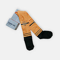 Колготки дитячі для хлопчика мордахи з принтами собачка, панда, міньйон, монстр 86-92, 98-104, 110-116 Жовтий + чорний, 98-104 /