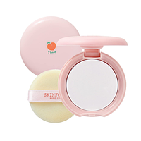 Skinfood Peach Cotton Blur Pact Компактний прозор пудра