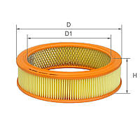 Фильтр воздушный ВАЗ-2101-08, М-2140 без предфильтра