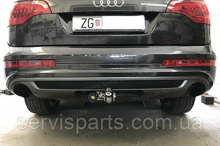 Оцинкований фаркоп Audi Q7 2006-2015 (Ауді К'ю 7), фото 1
