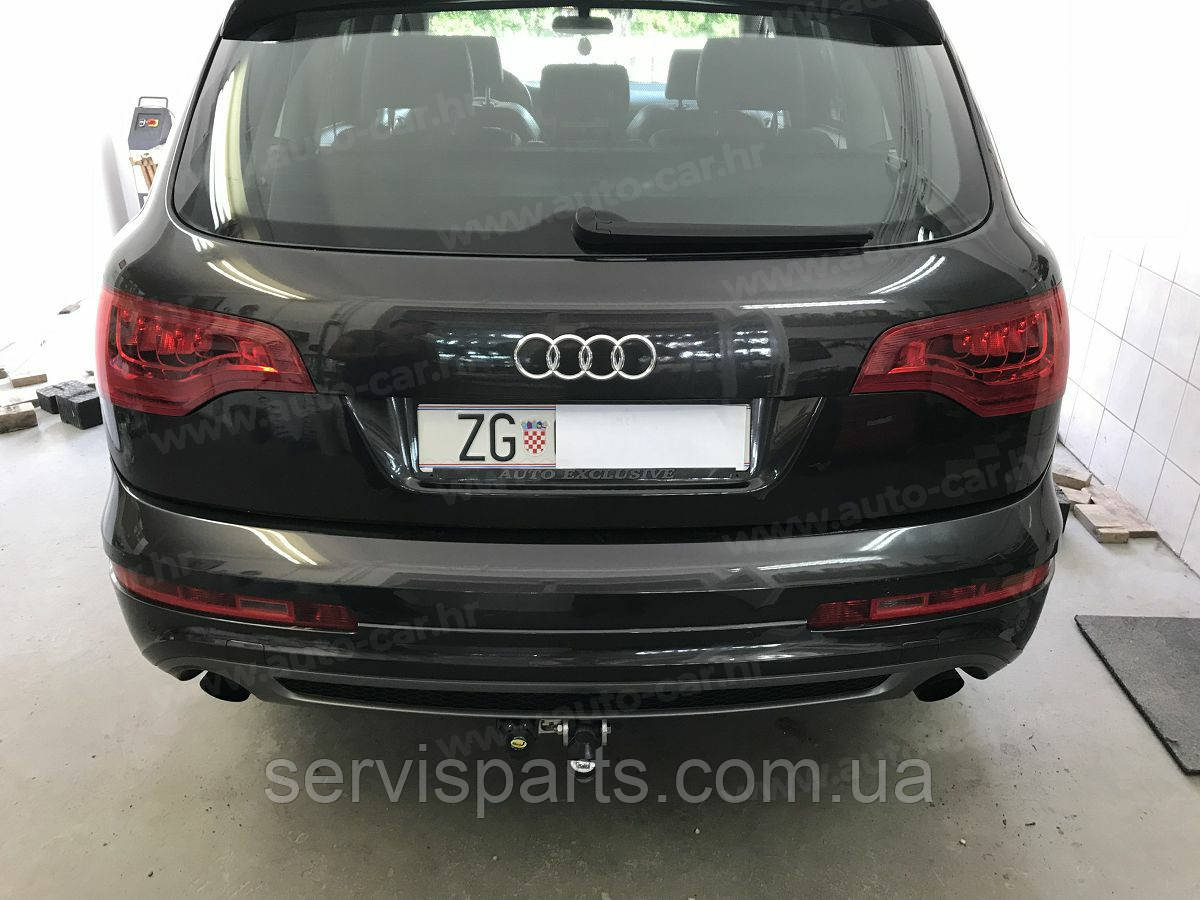 Оцинкованный фаркоп Audi Q7 2006-2015 (Ауди Кью 7) - фото 3 - id-p14802490