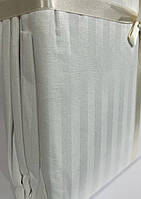 Постельное белье белое двуспальное из турции Modalita, Комплект семейный размеры 199×219см