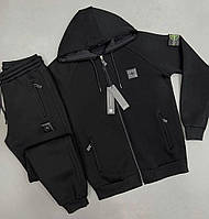 Новый Спортивный Костюм Stone Island Топовый XXL (Чорний)