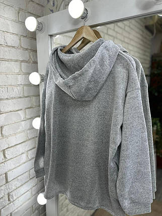 Стильне жіноче худі, тканина "Трикотаж" 50, 52, 54, 56, 58 розмір 50, фото 2