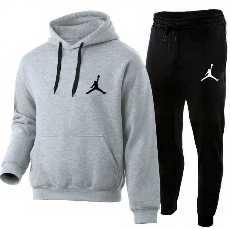 Зимовий спортивний костюм теплий Nike Jordan фліс тринитка Найк Джордан худі штани чоловічий жіночий уніксекс