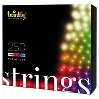 Гирлянда Twinkly Smart LED Pro Strings RGBW 250, двойная линия, AWG22, IP65, (TWP-S-CA-2X125SPP-T) - Вища