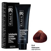 Black Sintesis Color Creme Перманентная крем-краска для волос 5.4 медный шатен 100мл