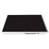 Варильна поверхня електрична з з зонами розширення та сталевою рамкою за периметром Luxor Wert 60 SS, фото 5