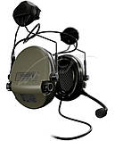 Активні навушники Sordin Supreme MIL CC із ARC Rail. Колір зелений, фото 2