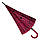 Жіноча парасоля-тростина на 16 спиць з абстрактним принтом, напівавтомат від фірми Toprain, яскраво-рожевий, 01541-10, фото 4