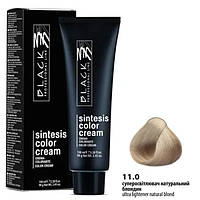 Black Sintesis Color Creme Перманентная крем-краска для волос 11.0 суперосветлитель натуральный блондин 100мл