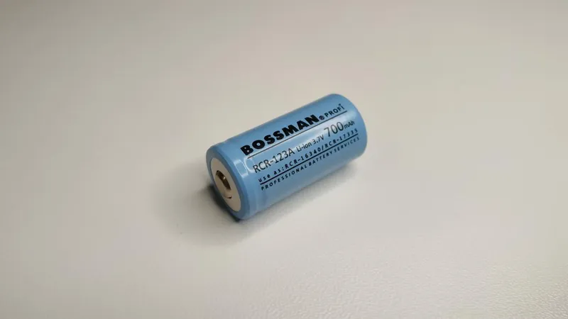 Аккумулятор BOSSMAN PROFI Li-Ion CRC-123A/16340