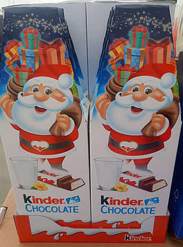 Шоколад Kinder 200 грамів 24 шт./яск