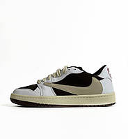 Кросівки Nike Air Jordan 1 Retro Low x Travis Scott OG ,,Sail and ridgerock