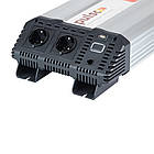 Перетворювач напруги PULSO/ISU -2000/12V-220V /2000W/ USB-5VDC2.0A  (син.хвиля, клеми)  PULSO ISU-2000, фото 3