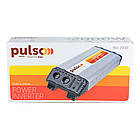 Перетворювач напруги PULSO/ISU -2000/12V-220V /2000W/ USB-5VDC2.0A  (син.хвиля, клеми)  PULSO ISU-2000, фото 7
