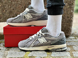 Чоловічі кросівки New Balance 1906D Protection Pack Grey Beige Сірі Взуття Нью Беланс 1906 замша сітка демісезон В'єтнам