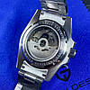 Механічний годинник з автопідзаводом водонепроникний 100м Pagani, сталевий наручний годинник чоловічий механічний, фото 5