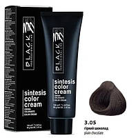 Black Sintesis Color Creme Перманентная крем-краска для волос 3.05 горький шоколад 100мл