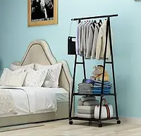 Вешалка стойка напольная для одежды металлическая The New Coat Rack 160 х 55 х 42 см | Половая вешалка металл