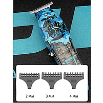 Тример для окантування та бороди VGR Professional Trimmer (V-923-Blue), фото 4