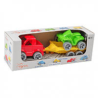 Игровой набор авто "Kid cars Sport" 3 эл. (Пикап + квадроцикл) 39543, World-of-Toys