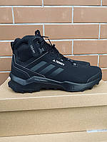 Кроссовки Adidas Terrex AX4 Mid Beta COLD.RDY Hiking Shoes GX8652 - Кроссовки Высокие Adidas Terrex Мужские Зи