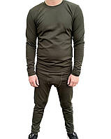 Термобілизна чоловіча мікродайвінг на флісі ПРЕМІУМ (хакі). Розміри М, L, XL, XXL