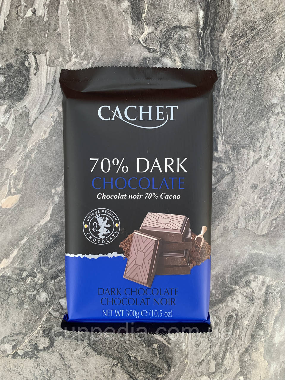 Шоколад Cachet 70% какао 300 грм