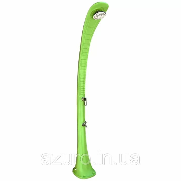 Душ сонячний Aquaviva Cobra з мийкою для ніг, зелений DS-C720VE, 32 л