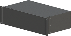 Корпус металевий 3U-260S в 19" стійку Rack 430х260х132 Professional