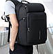 Рюкзак міський Mark Ryden Max MR7080 D Large BK для ноутбука 17" з USB об'єм 31 л. Чорний, фото 2