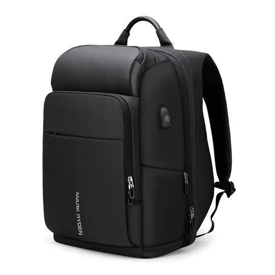 Рюкзак міський Mark Ryden Max MR7080 D Large BK для ноутбука 17" з USB об'єм 31 л. Чорний