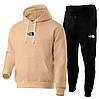 Зимовий костюм The North Face комплект Норд Фейс спортивний теплий худі з капюшоном штани фліс тринитка чоловічий жіночий уніксекс, фото 5
