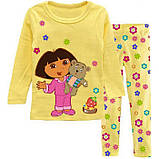 Дитяча піжама на дівчинку Даша мандрівниця - р.90 - 1-2 роки, фото 2